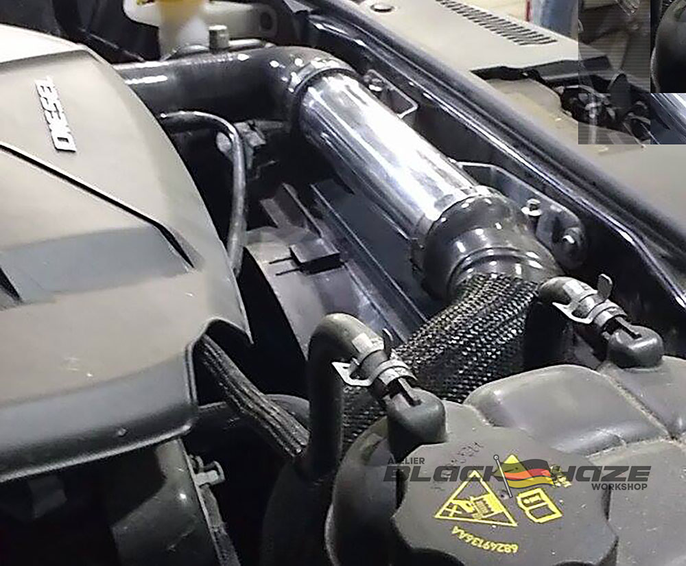 Jeep Cherokee WK2 3.0 Ecodiesel Performance boost pipe Silencer delete