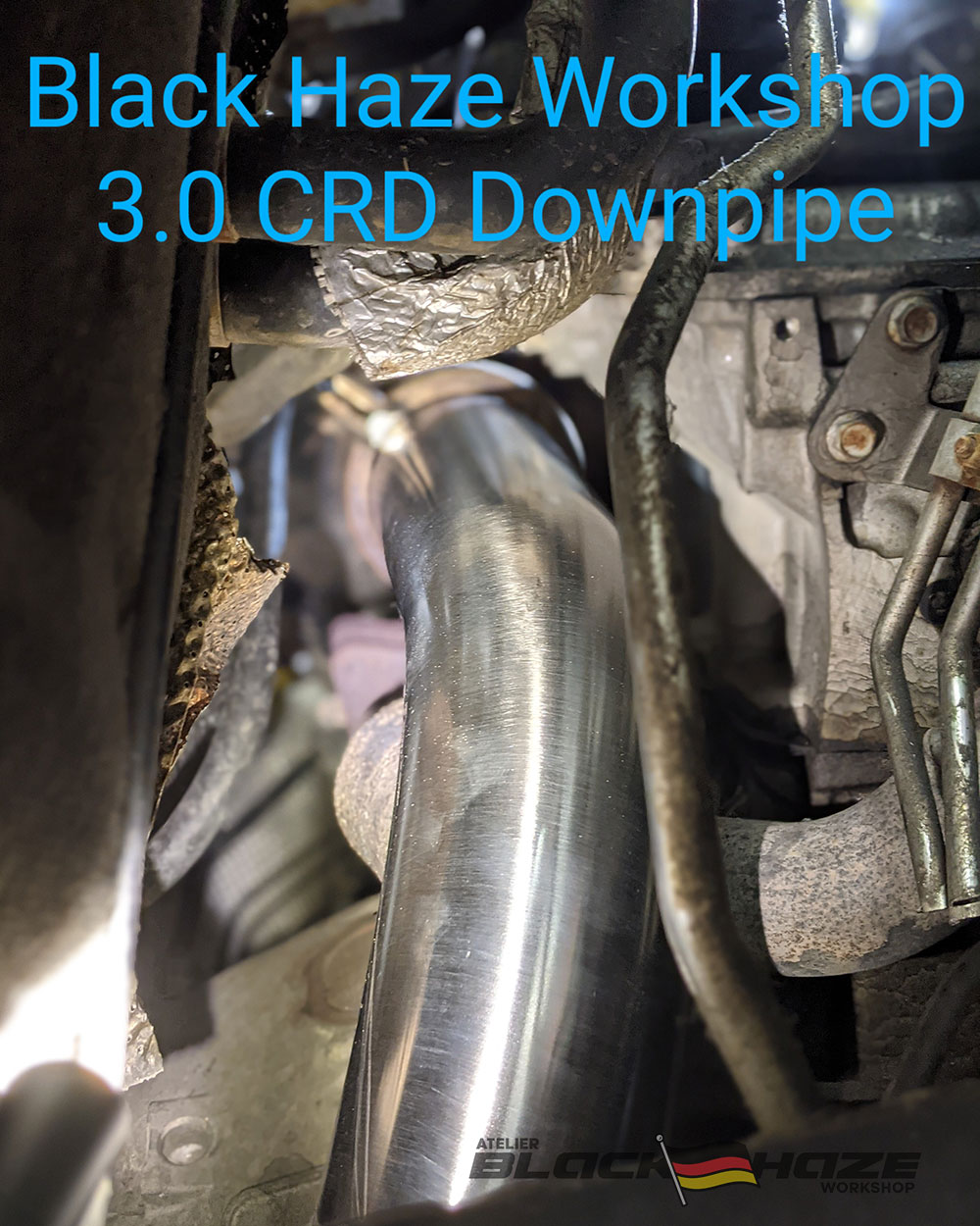OM642 Jeep Grand Cherokee WK 3.0 CRD Downpipe + DPF pipe and tuning Package