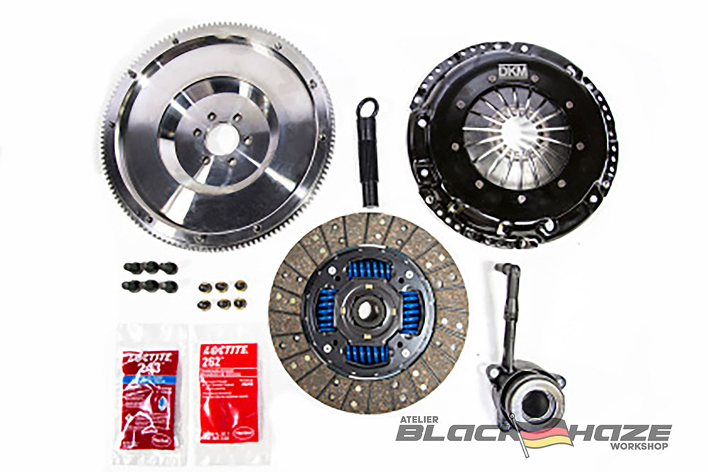 DKM Stage 2 clutch kit and single mass flywheel MB-034-142
