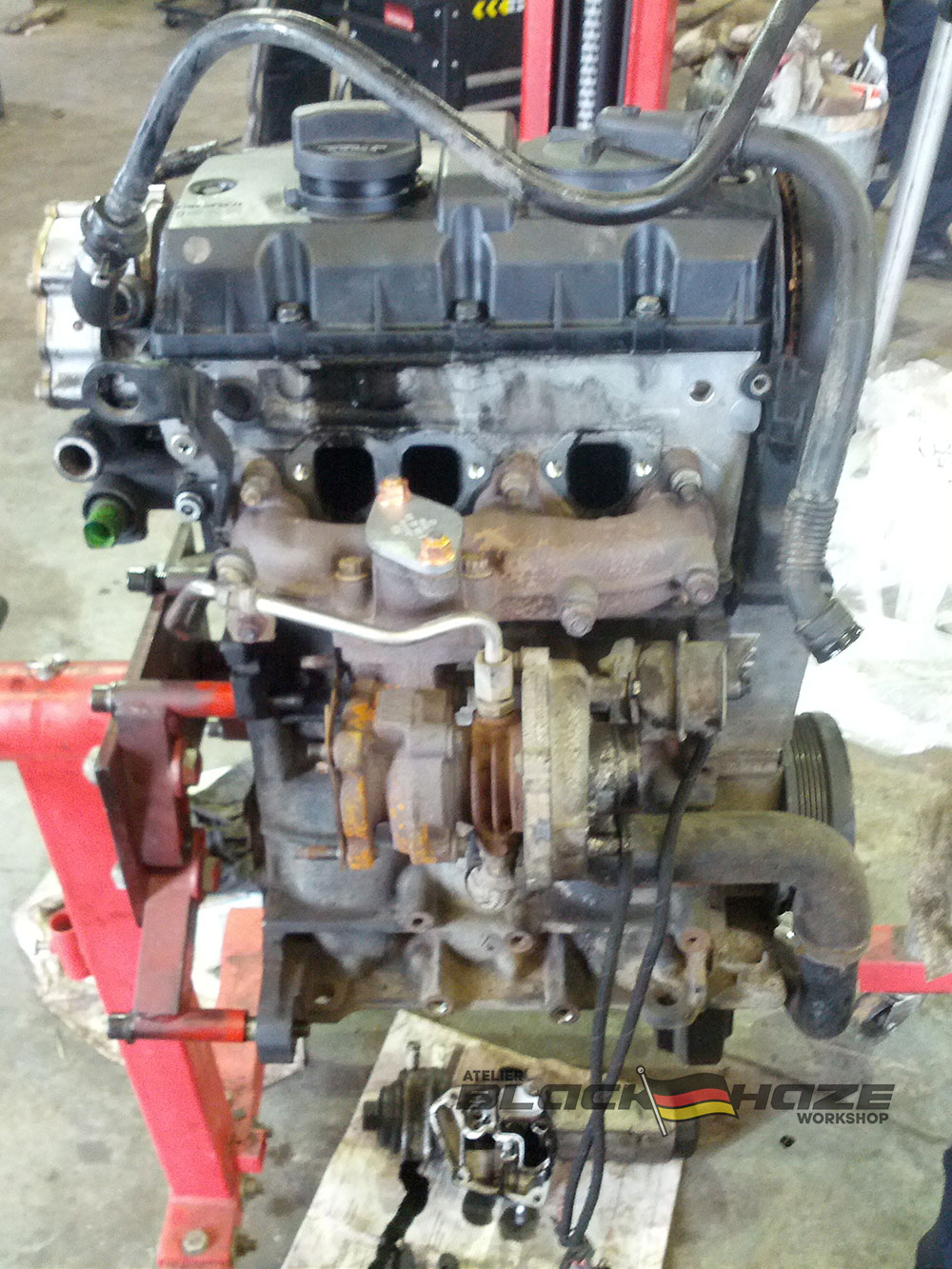 1.4L 3 cylindres AMF PD74 Swap Conversion in Mk4 Jetta