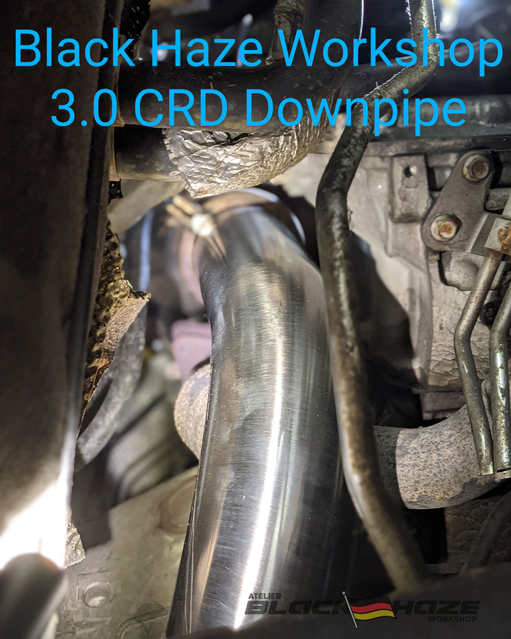 GROUP BUY - OM642 Jeep Grand Cherokee WK 3.0 CRD Downpipe, DPF pipe and tuning Package